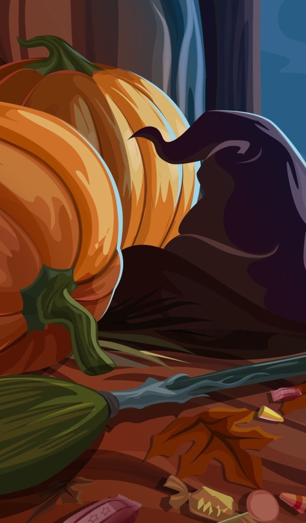 Тыквы и метла