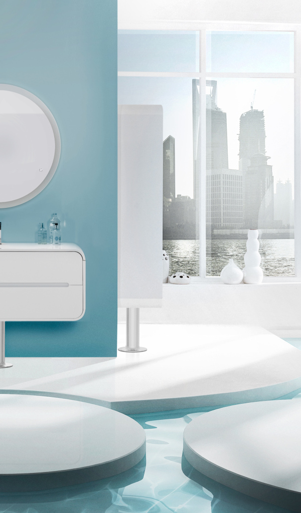 Хай-тек в ванной