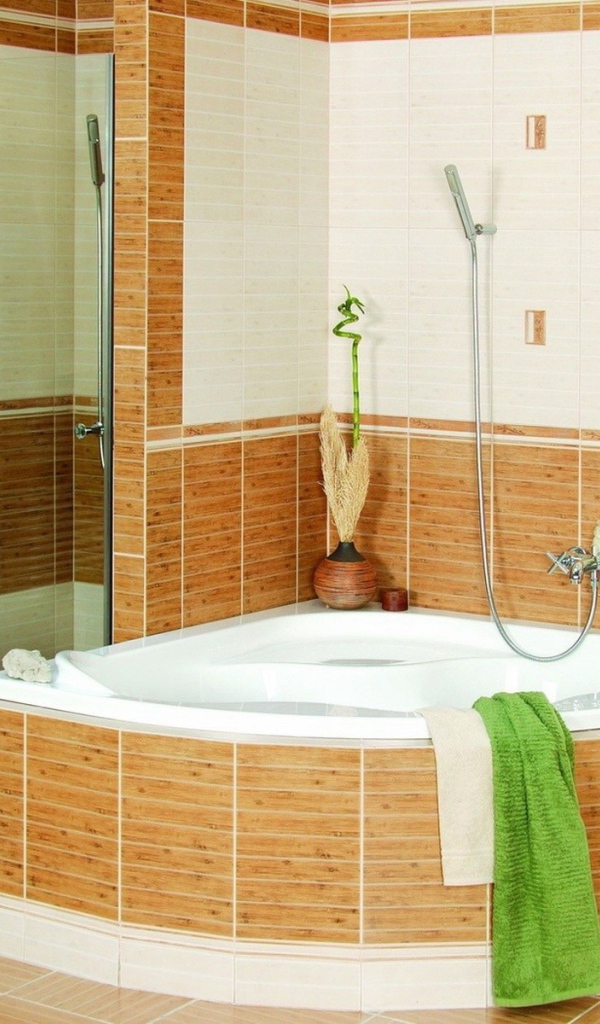 Интерьер ванной комнаты