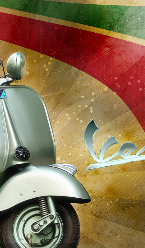 Vespa Винтажные обои