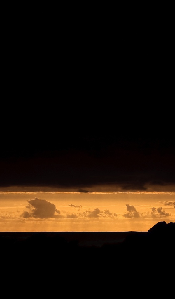 Поздний вечер на закате