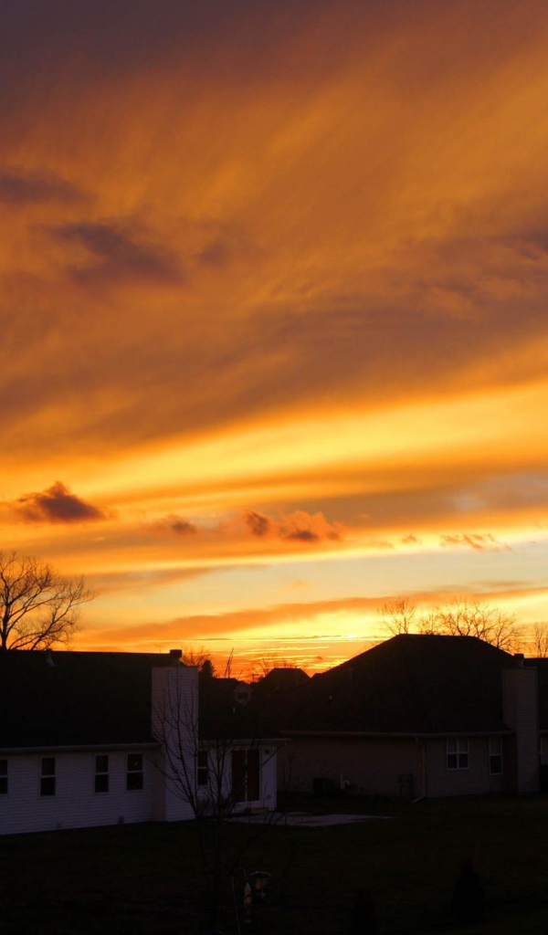 Закат в Висконсине