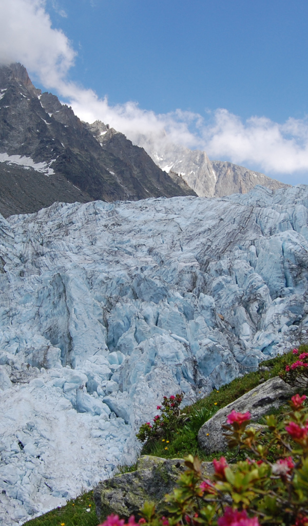 Ледник в горах