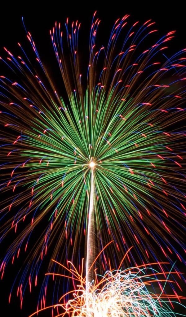 Салют к новому году