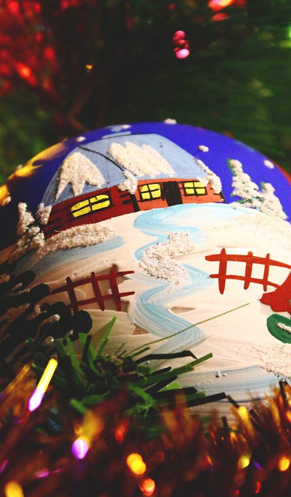 Разрисованный шар