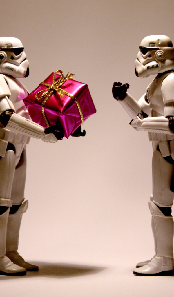 Работы с подарком