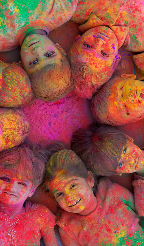 Разрисованные дети