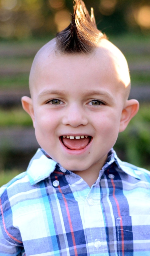 Мальчик с ирокезом