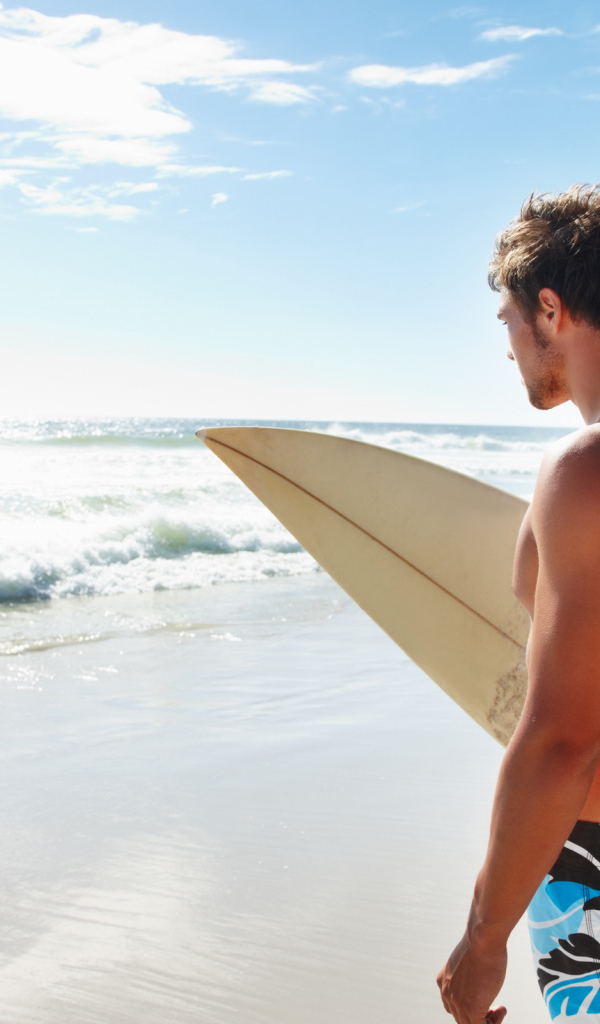 Парень с доской