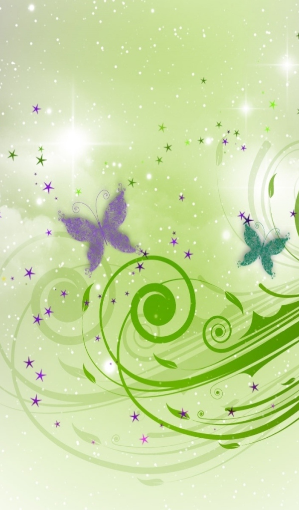 Бабочки в облаках