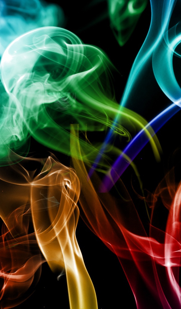 Разноцветный дым