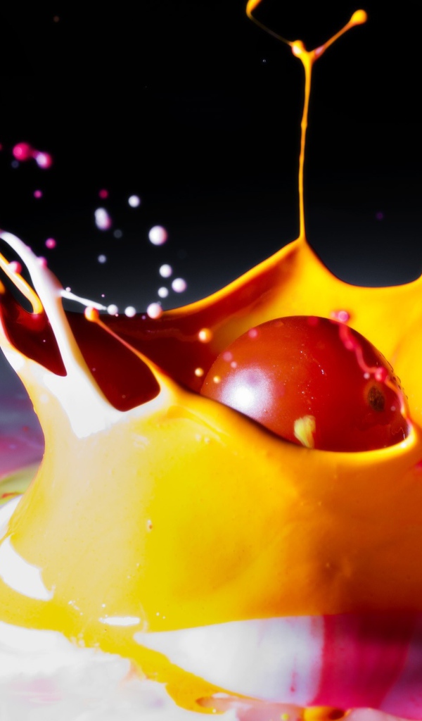 Шарик с краской