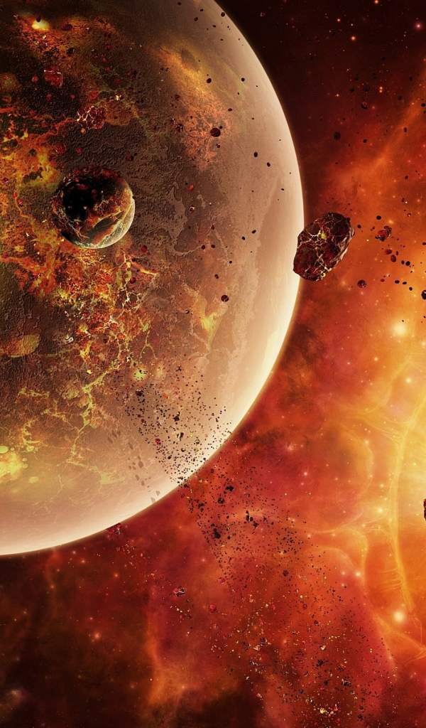 Раскаленная планета