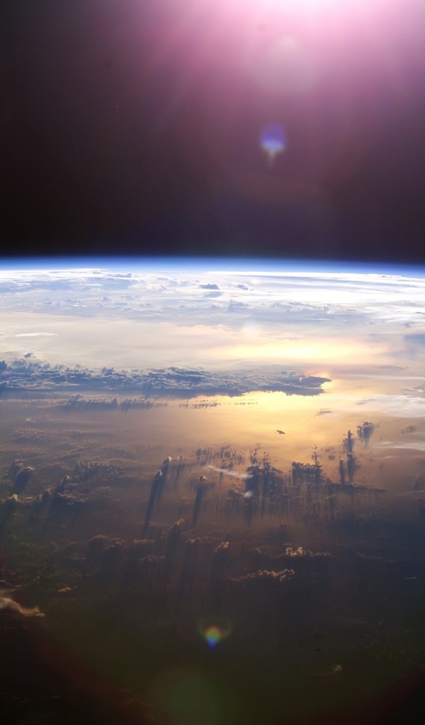 Тихий океан из космоса