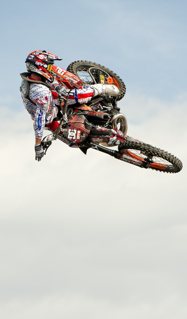 Мотоцикл в небе