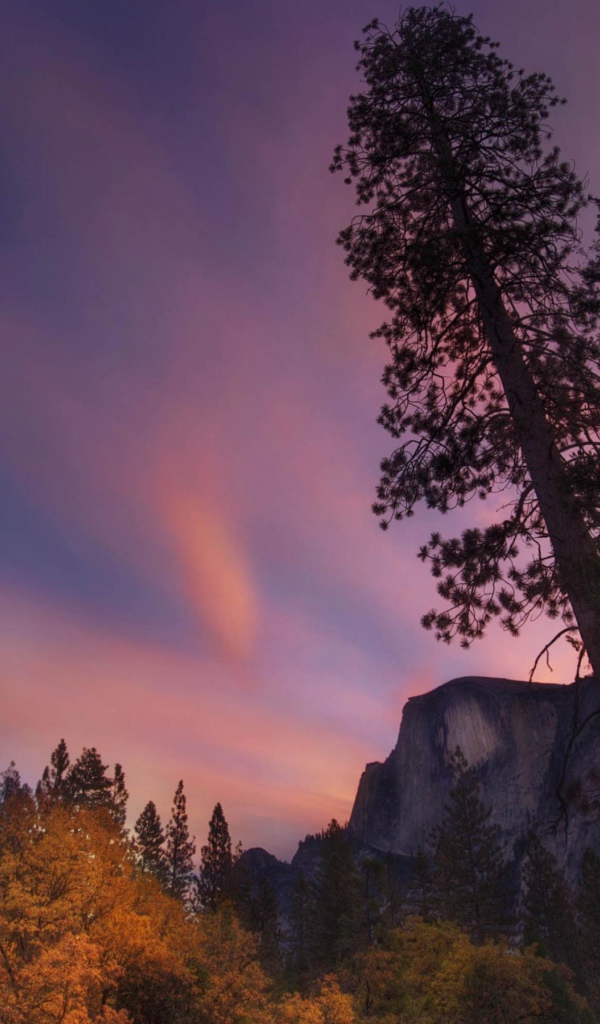 Восход солнца в Хаф-Доум 