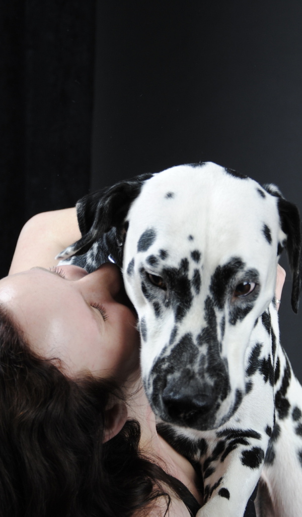 Далматин с его владельцем