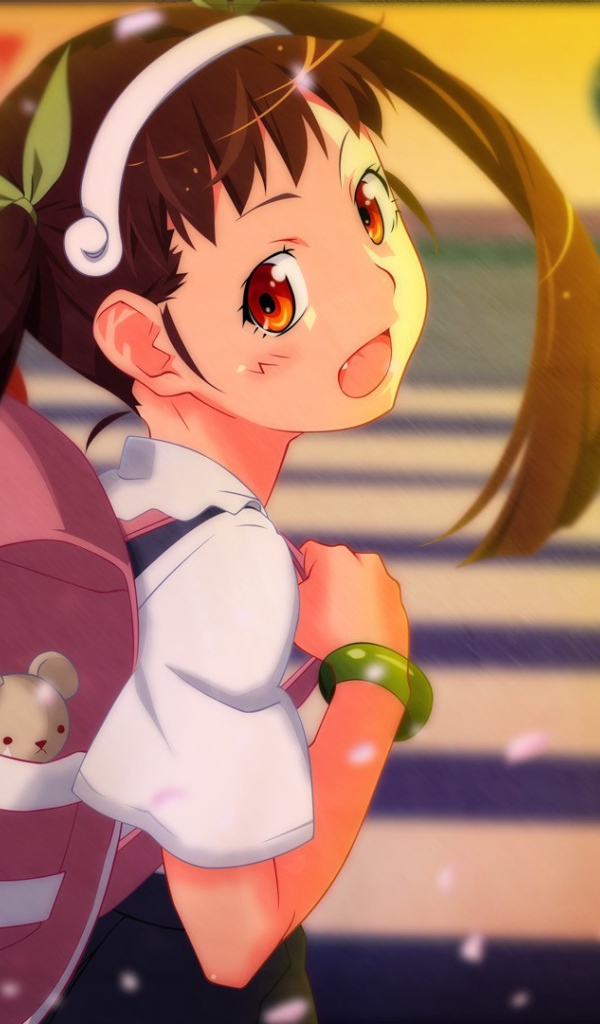 Девочка на пешеходном переходе