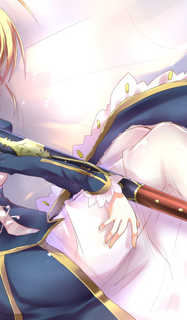 Судьба серии Сабля  девушка аниме