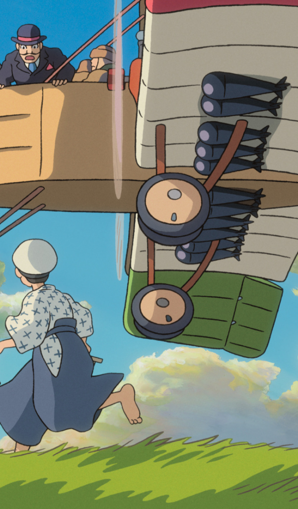 Аниме мультфильм Миядзаки ветер крепчает