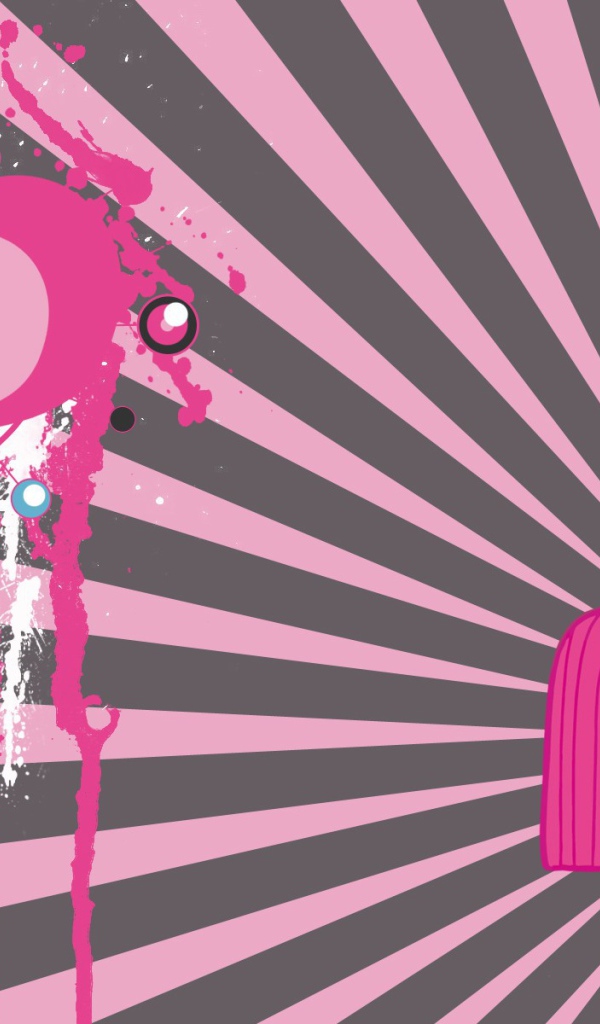 Розовый пирог