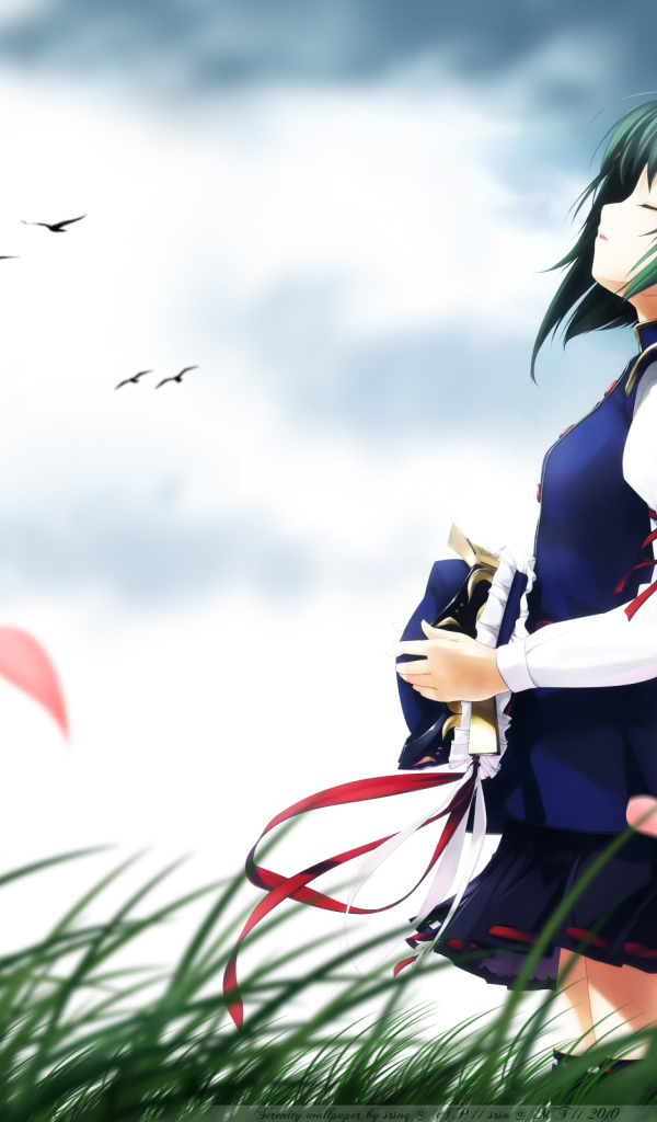 Девочка на поляне