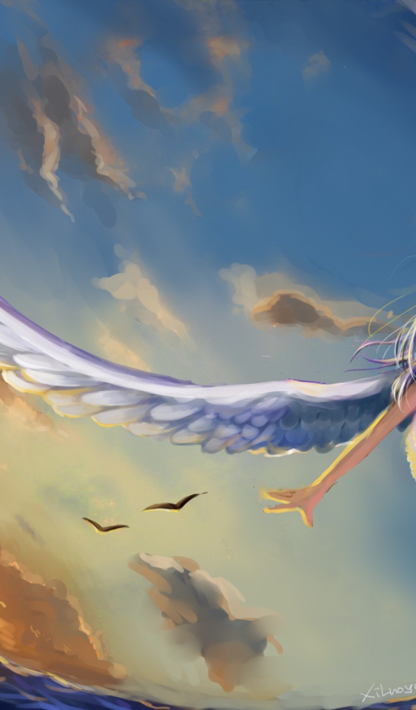 Девочка с крыльями