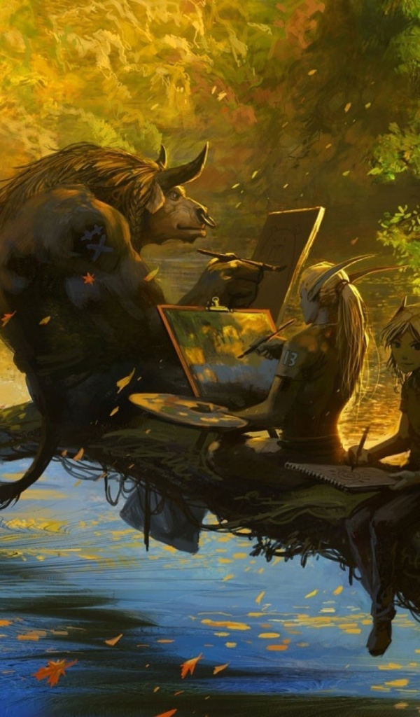 мир Warcraft иллюстрации