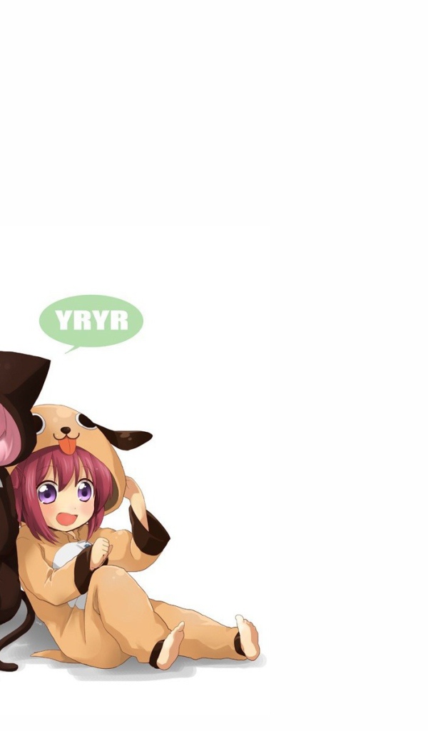 Девочки подняли маски