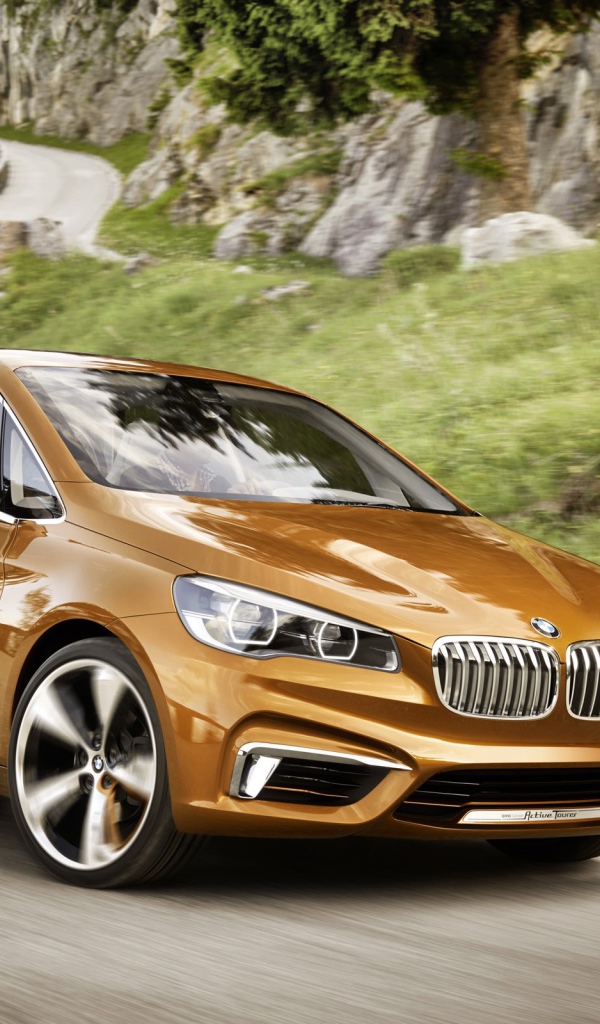 BMW Concept в дороге