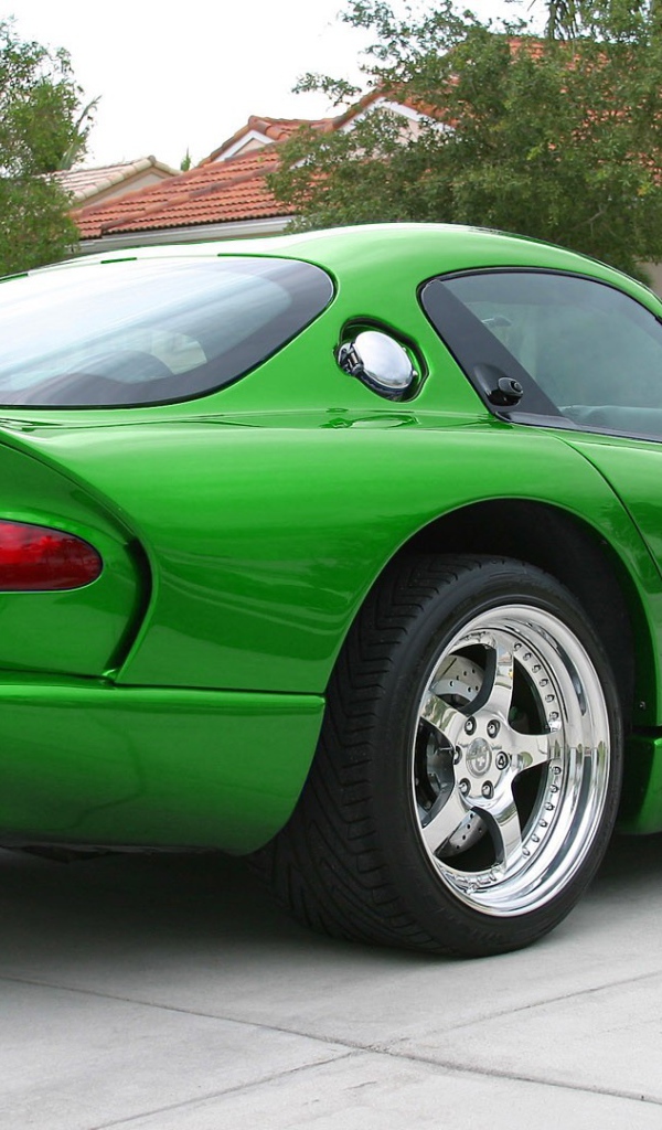 Зеленый Dodge Viper