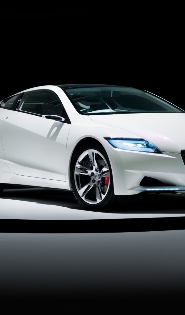 Белая Honda CR-Z