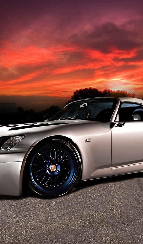 Белая Honda S2000