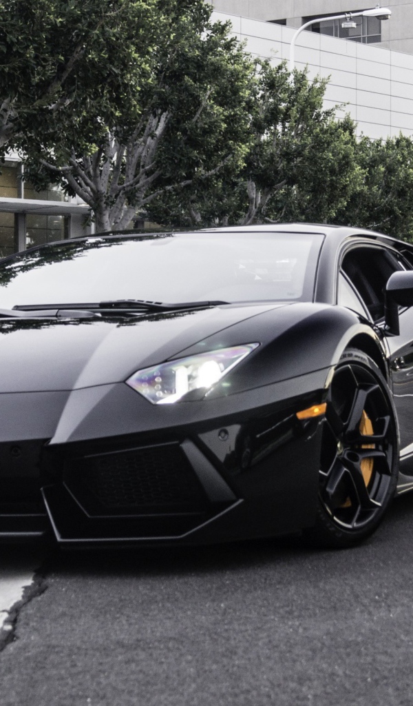 Lamborghini на улице