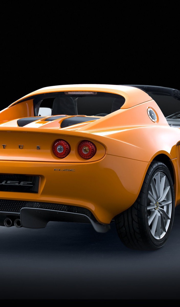 Lotus Elise оранжевый