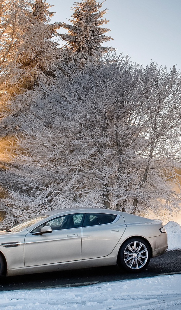 Автомобиль на зимней дороге