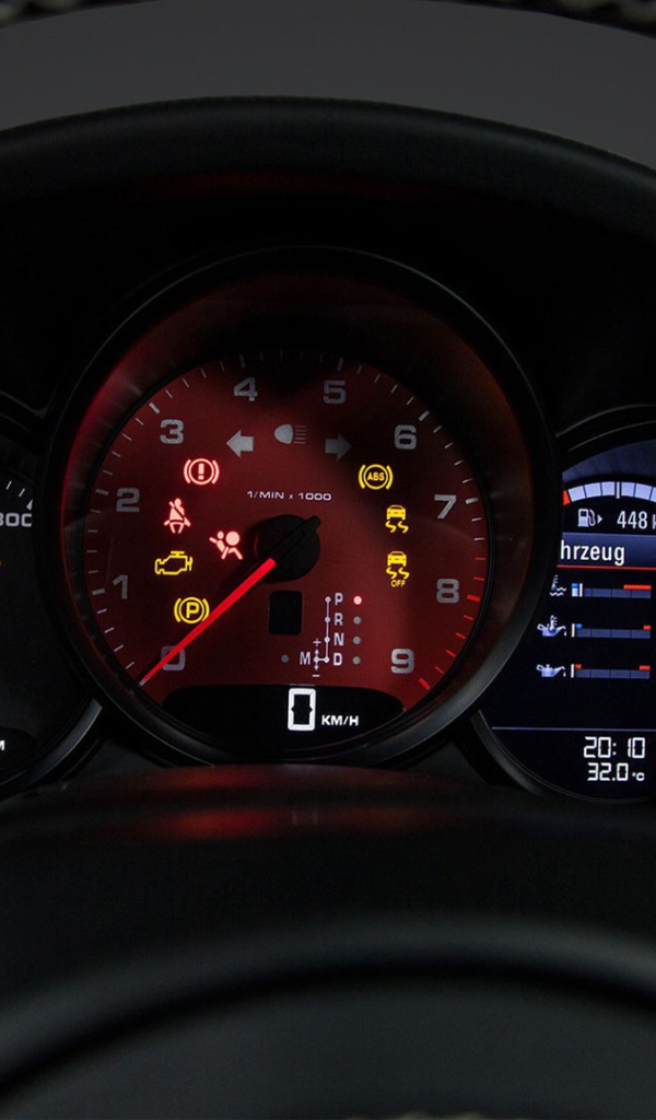 Приборная панель Порше