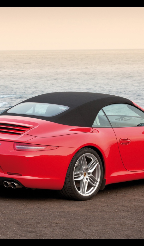 Porsche 911 на пляже