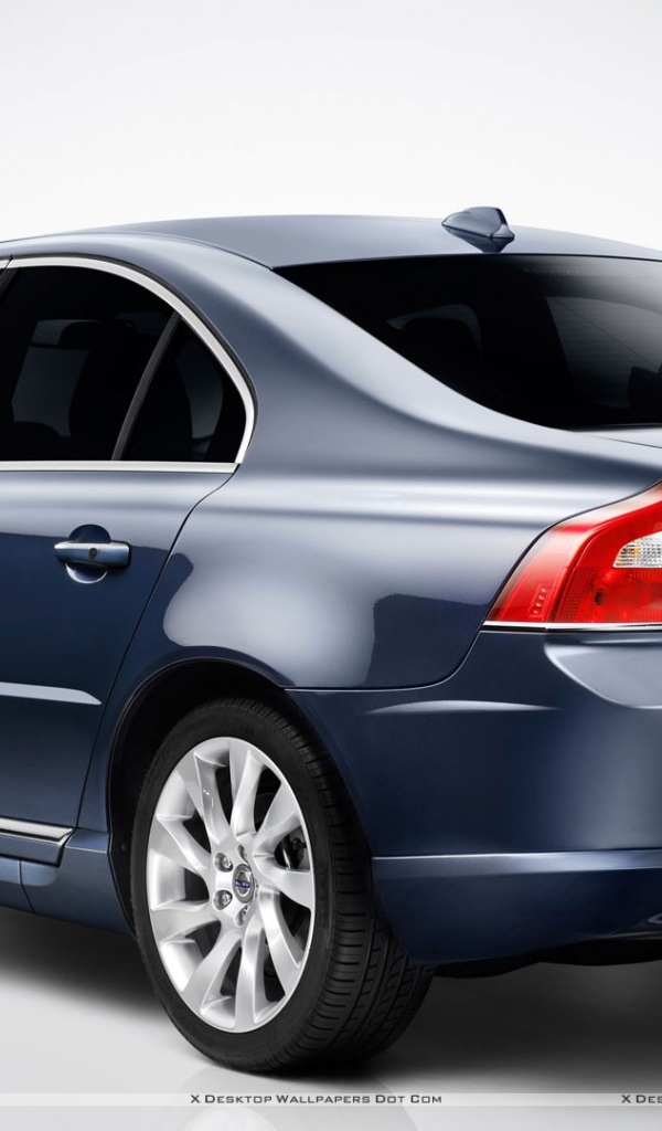 Потрясающий синий Volvo S80