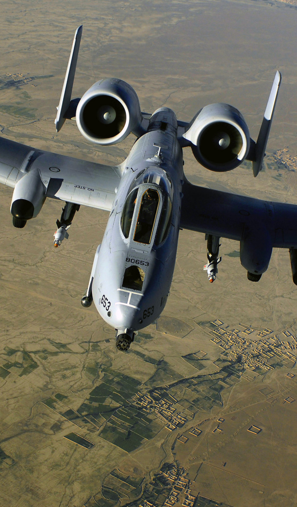 A-10 Thunderbolt II в полете