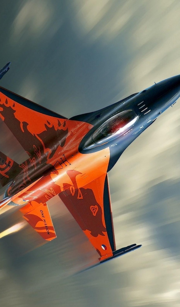 Самолет истребитель F-16