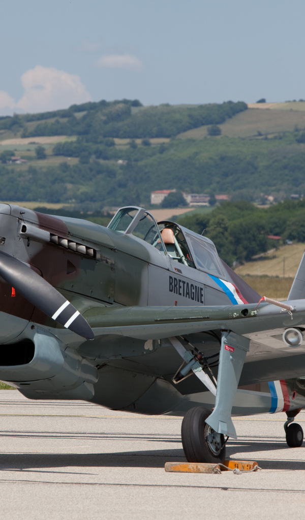 Английский военный самолет