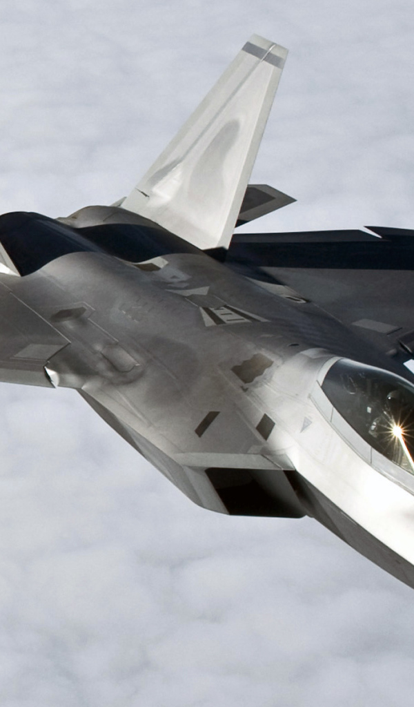 F-22 Раптор в полете