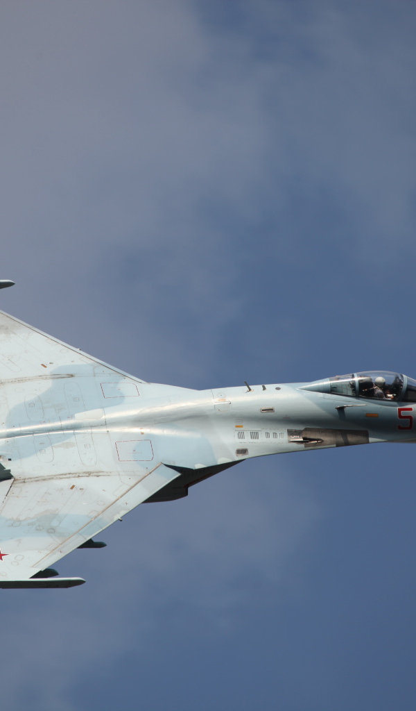 Военный самолет России СУ-27