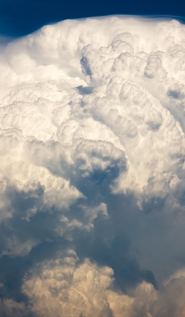 Самолет у грозовой тучи