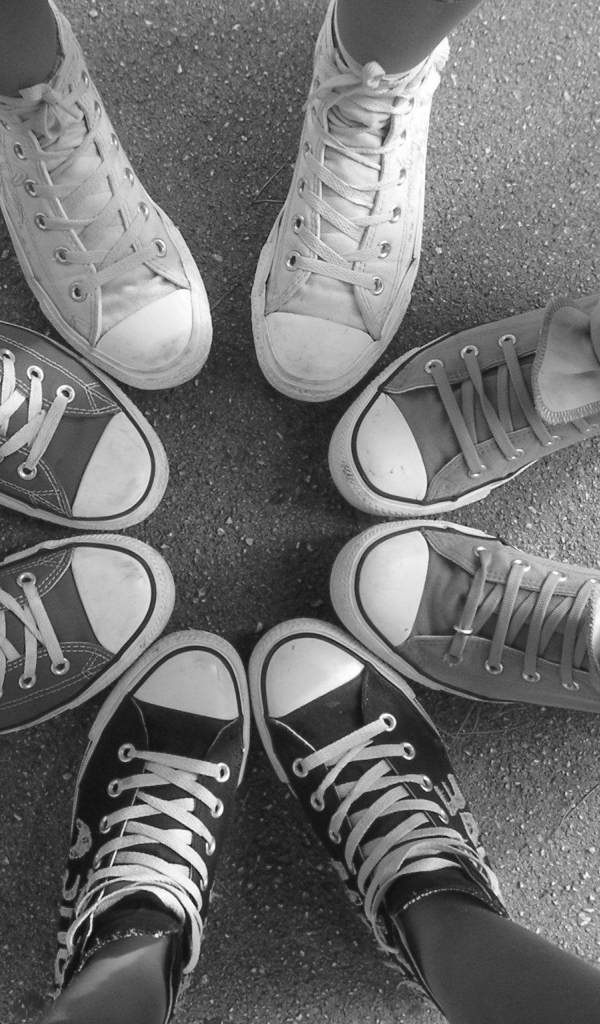 Круг обуви Converse