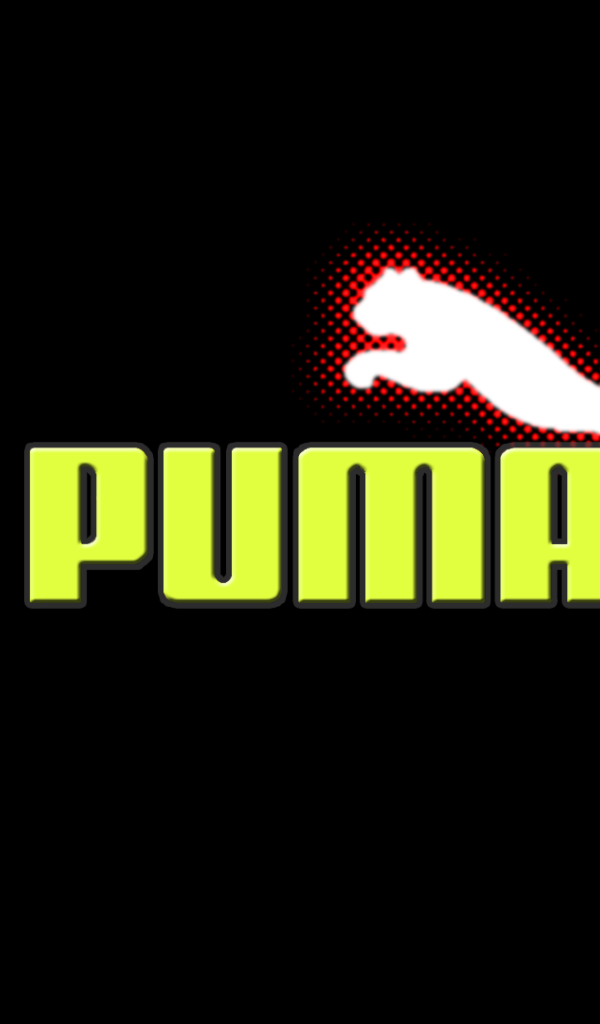 Puma зеленый и красный