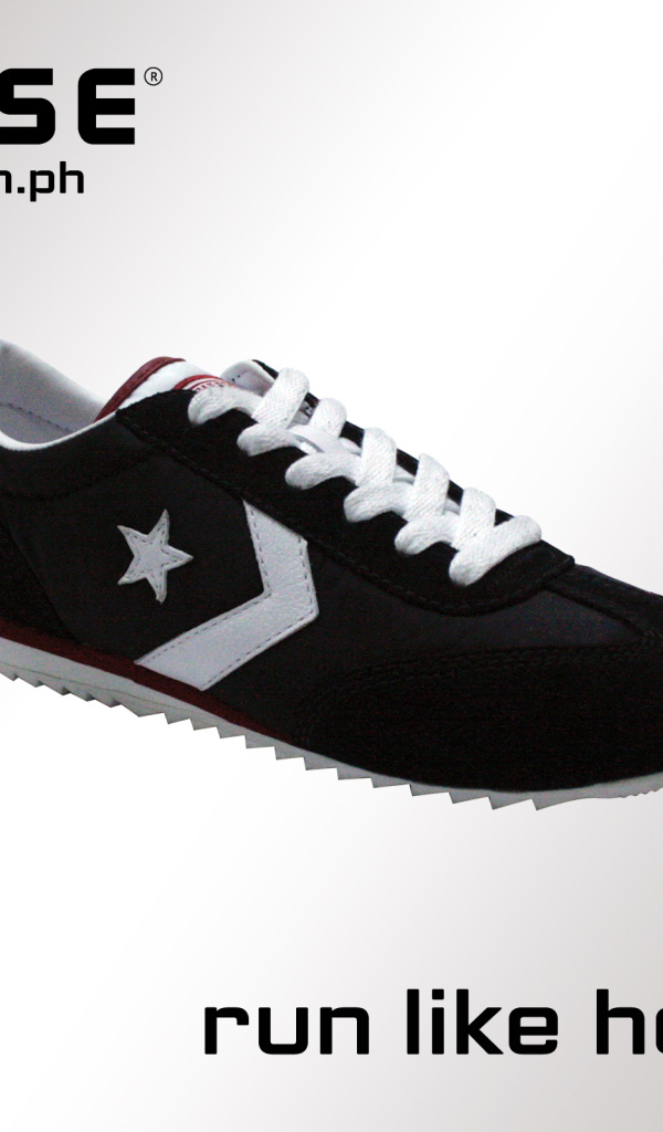 бежать с Converse