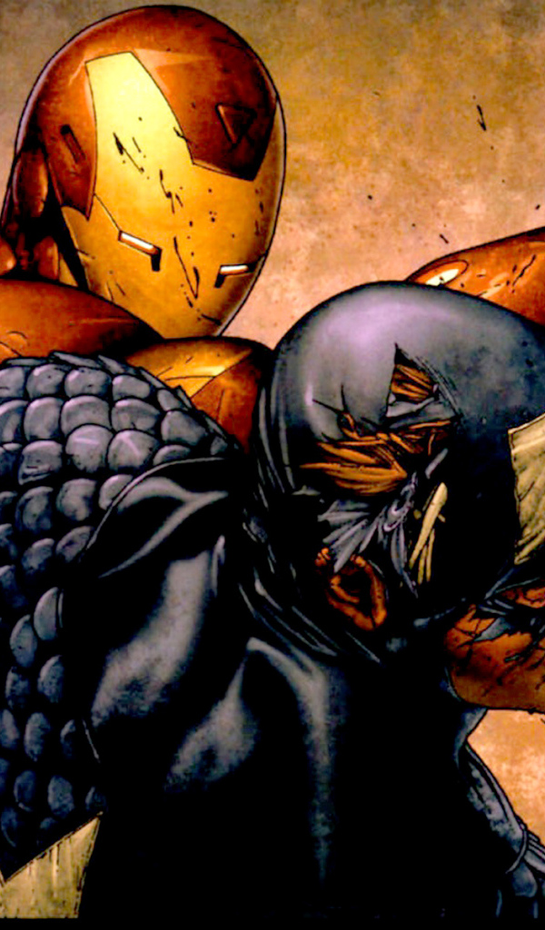 Капитан Америка против Железного Человека