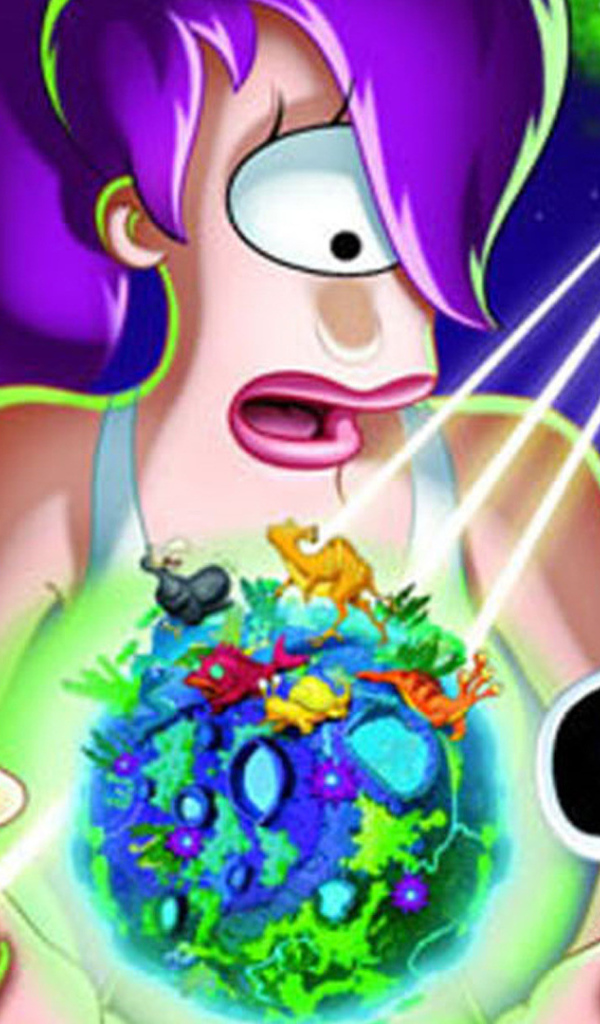 Мультфильм Футурама в зеленые дали